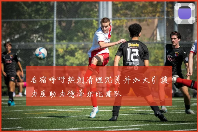 名宿呼吁热刺清理冗员并加大引援力度助力德泽尔比建队